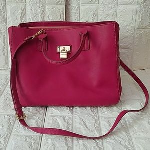 Tommy Hilfiger Handbag Hot Pink Satchel